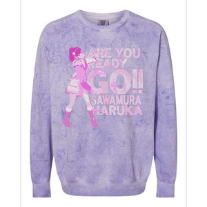 Limited Are You Ready Go Sawamura Haruka Colorblast Crewneck Sweatshirt