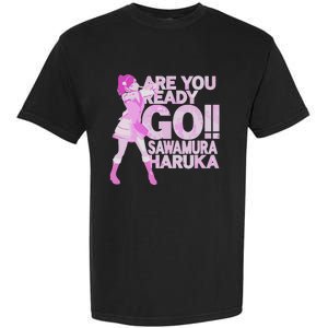 Limited Are You Ready Go Sawamura Haruka Garment-Dyed Heavyweight T-Shirt