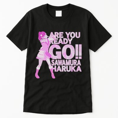 Limited Are You Ready Go Sawamura Haruka Tall T-Shirt