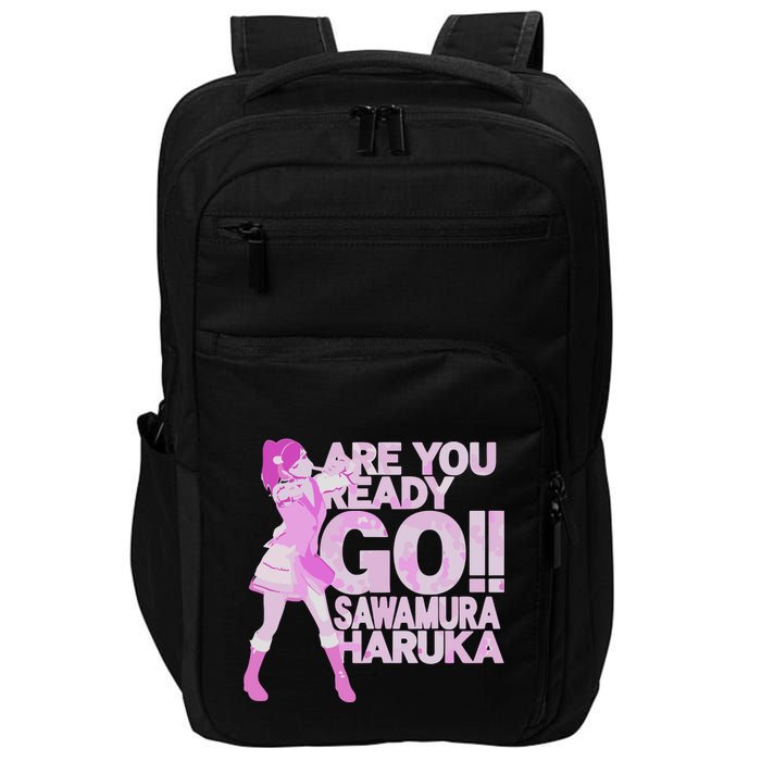 Limited Are You Ready Go Sawamura Haruka Impact Tech Backpack