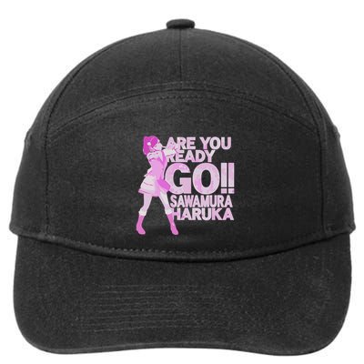 Limited Are You Ready Go Sawamura Haruka 7-Panel Snapback Hat