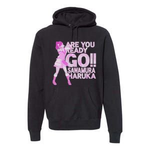 Limited Are You Ready Go Sawamura Haruka Premium Hoodie