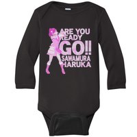 Limited Are You Ready Go Sawamura Haruka Baby Long Sleeve Bodysuit