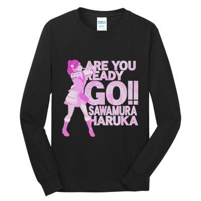 Limited Are You Ready Go Sawamura Haruka Tall Long Sleeve T-Shirt
