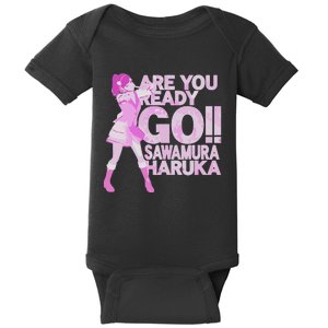 Limited Are You Ready Go Sawamura Haruka Baby Bodysuit