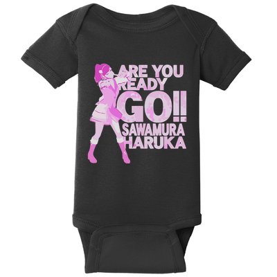 Limited Are You Ready Go Sawamura Haruka Baby Bodysuit