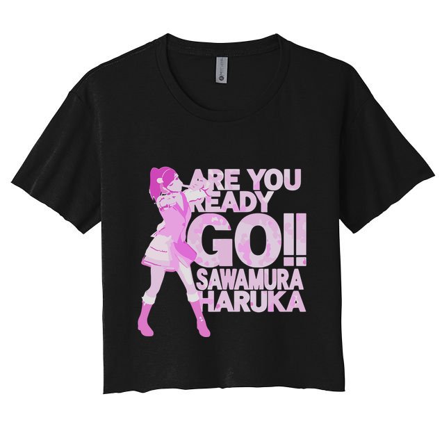 Limited Are You Ready Go Sawamura Haruka Crop Top