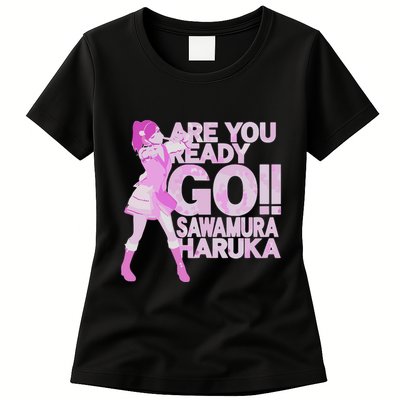 Limited Are You Ready Go Sawamura Haruka Womens T-Shirt
