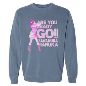 Limited Are You Ready Go Sawamura Haruka Garment-Dyed Sweatshirt