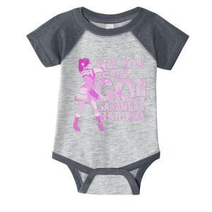 Limited Are You Ready Go Sawamura Haruka Infant Baby Jersey Bodysuit