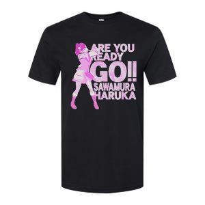 Limited Are You Ready Go Sawamura Haruka Softstyle CVC T-Shirt