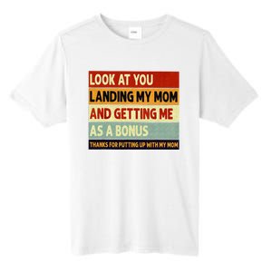 look at you landing my mom and getting me as a bonus Tall Fusion ChromaSoft Performance T-Shirt