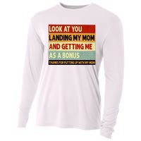 look at you landing my mom and getting me as a bonus Cooling Performance Long Sleeve Crew