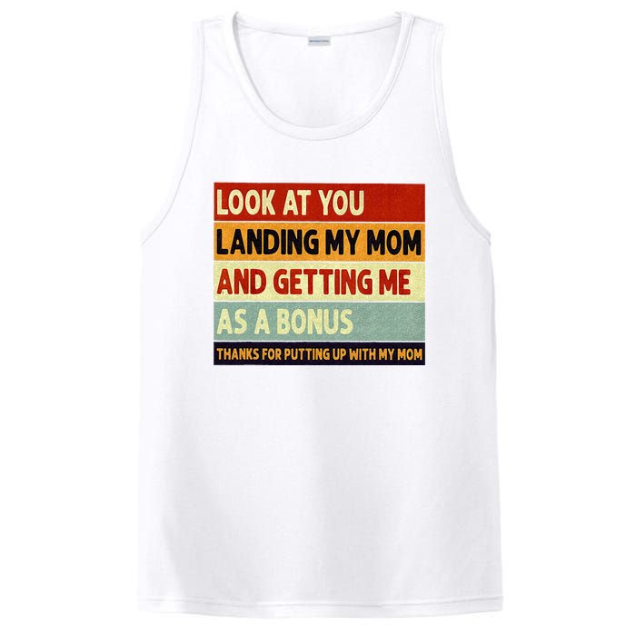 look at you landing my mom and getting me as a bonus PosiCharge Competitor Tank