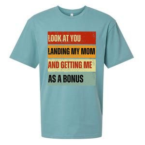 look at you landing my mom and getting me as a bonus Sueded Cloud Jersey T-Shirt