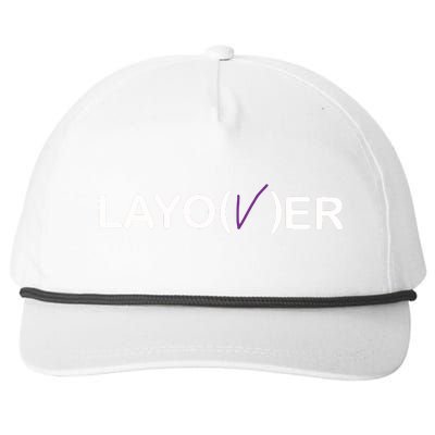 Layover Album Yeontan Snapback Five-Panel Rope Hat