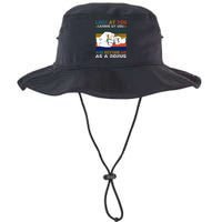 Look At You Landing My Mom Getting Me As A Bonus Funny Dad Legacy Cool Fit Booney Bucket Hat