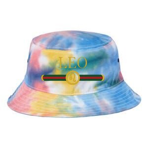 Leo AF Zodiac Astrology Birthday Gift Horoscope Tie Dye Newport Bucket Hat