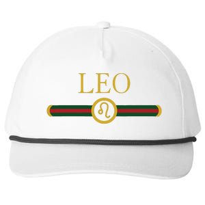 Leo AF Zodiac Astrology Birthday Gift Horoscope Snapback Five-Panel Rope Hat