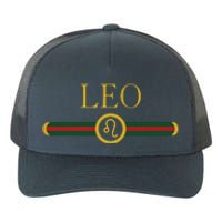 Leo AF Zodiac Astrology Birthday Gift Horoscope Yupoong Adult 5-Panel Trucker Hat