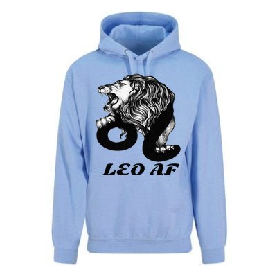 Leo Af Zodiac Birthday Gifts Unisex Surf Hoodie