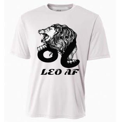 Leo Af Zodiac Birthday Gifts Cooling Performance Crew T-Shirt