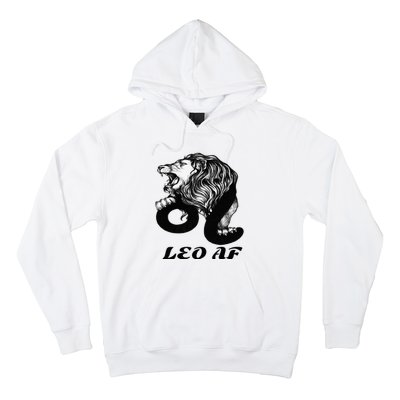 Leo Af Zodiac Birthday Gifts Hoodie