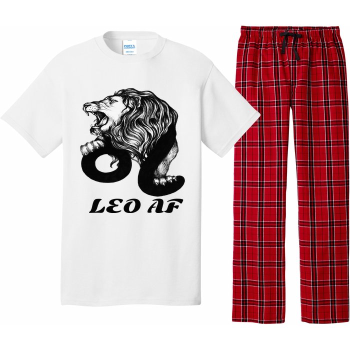 Leo Af Zodiac Birthday Gifts Pajama Set