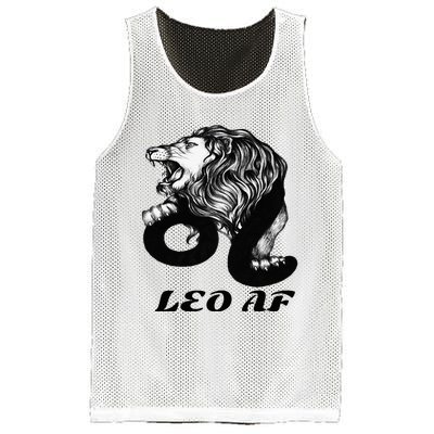 Leo Af Zodiac Birthday Gifts Mesh Reversible Basketball Jersey Tank