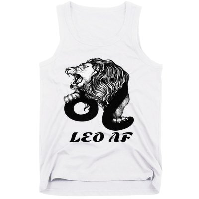 Leo Af Zodiac Birthday Gifts Tank Top