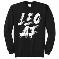 Leo AF Zodiac Sign Horoscope Astrology Birthday Sweatshirt