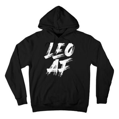 Leo AF Zodiac Sign Horoscope Astrology Birthday Tall Hoodie