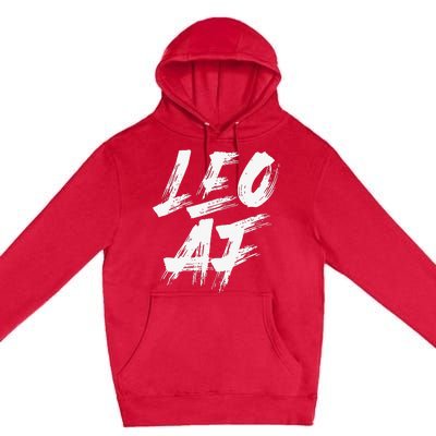 Leo AF Zodiac Sign Horoscope Astrology Birthday Premium Pullover Hoodie