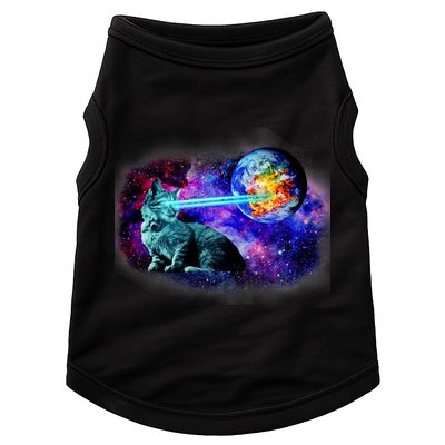 Lazer Cat Blasting In Space Doggie Tank