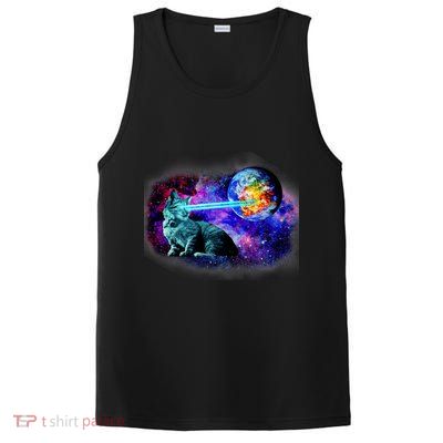 Lazer Cat Blasting In Space PosiCharge Competitor Tank