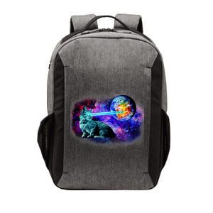 Lazer Cat Blasting In Space Vector Backpack