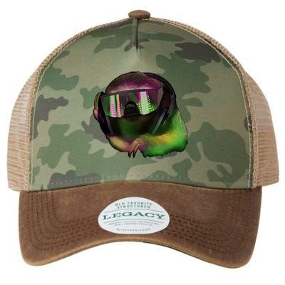Lazy DJ Sloth Legacy Tie Dye Trucker Hat