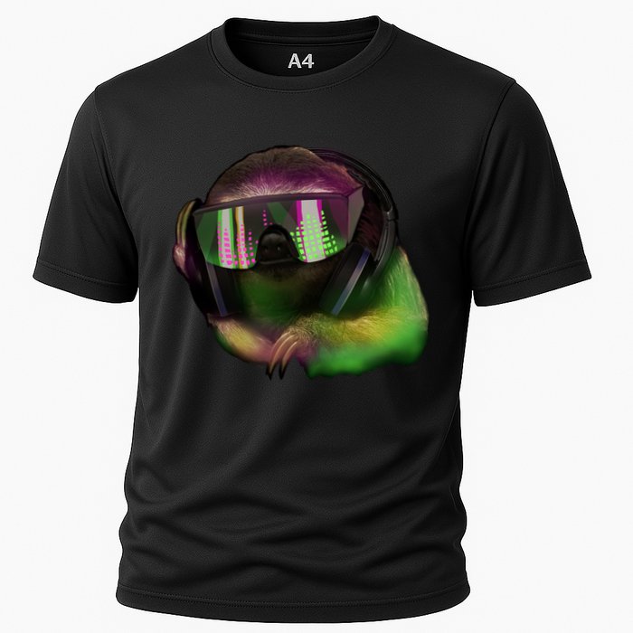 Lazy DJ Sloth Performance Shirt