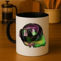 Lazy DJ Sloth Mug
