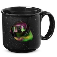 Lazy DJ Sloth 15oz Campfire Ceramic Mug