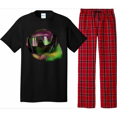 Lazy DJ Sloth Pajama Set