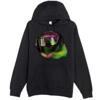 Lazy DJ Sloth Premium Pullover Hoodie