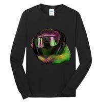 Lazy DJ Sloth Tall Long Sleeve T-Shirt