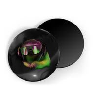 Lazy DJ Sloth Magnet