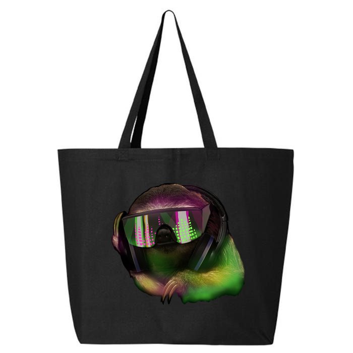 Lazy DJ Sloth 25L Jumbo Tote