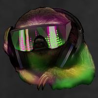 Lazy DJ Sloth 25L Jumbo Tote