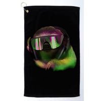 Lazy DJ Sloth Golf Towel