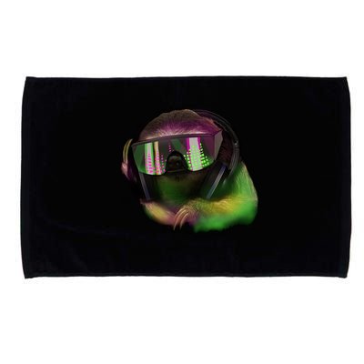 Lazy DJ Sloth Microfiber Hand Towel