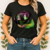 Lazy DJ Sloth Womens T-Shirt
