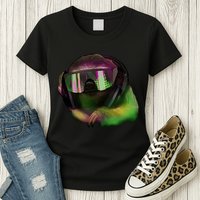 Lazy DJ Sloth Womens T-Shirt